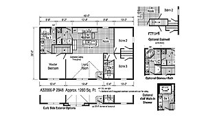 Eastland Concepts Ranch / A32006-P Layout 83968
