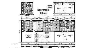 Deercreek Allure / DE3034-P Layout 84006