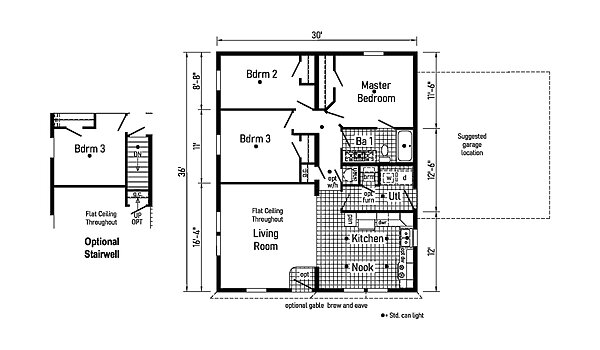 Beacon Ranch (Modular) / 32363AM Layout 148035