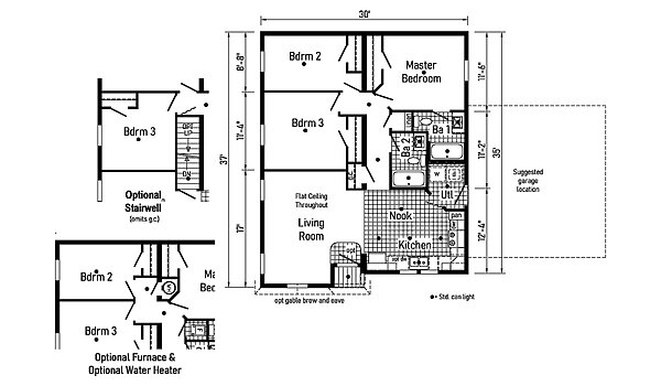 Beacon Ranch (Modular) / 32373AM Layout 148036