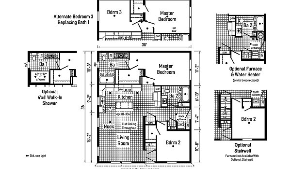 Beacon Ranch (Modular) / 32362BM Layout 148037