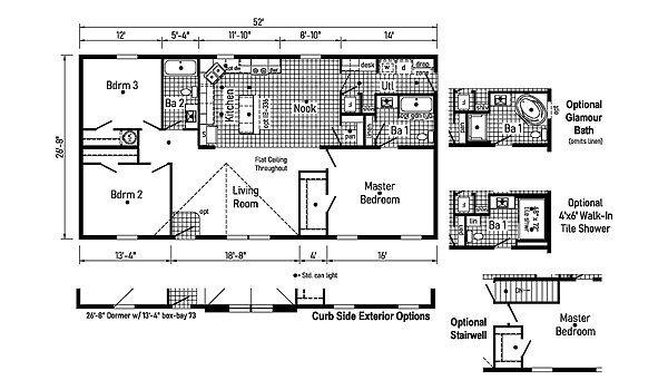 Eastland Concepts Ranch / 28523A Layout 148281