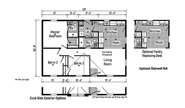 Eastland Concepts Ranch / 28403A Layout 148282
