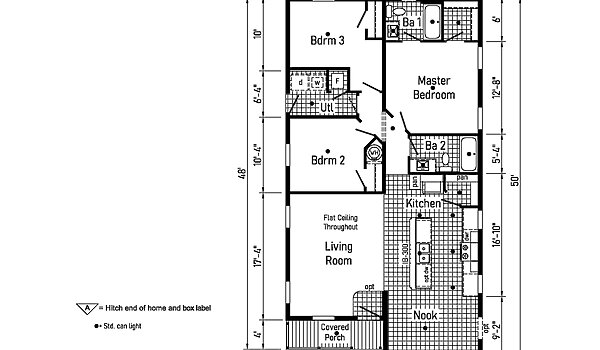 Eastland Concepts Ranch / 28503A Layout 148283