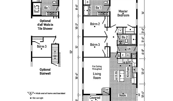 Eastland Concepts Ranch / 28523B Layout 148284