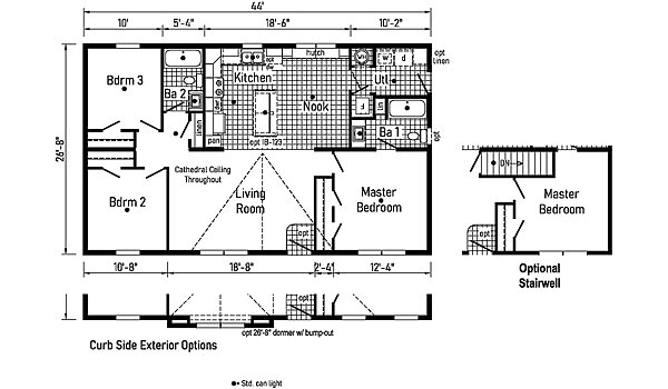 Eastland Concepts Ranch / 28443A Layout 148286