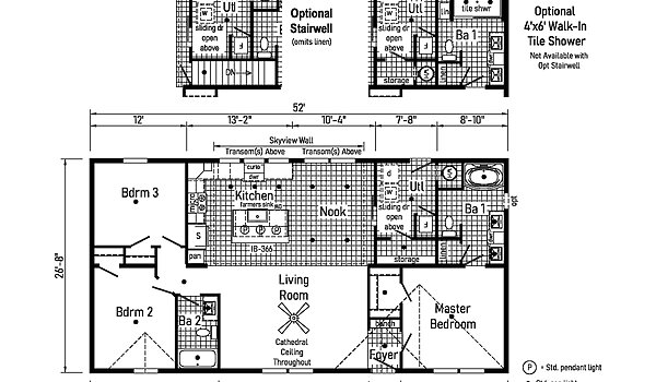 Eastland Concepts Ranch / 28523K Layout 148302