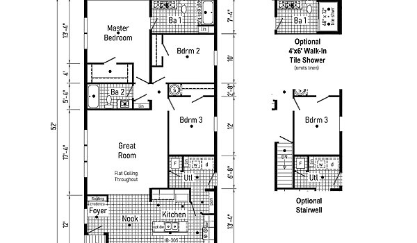 Eastland Concepts Ranch / 28523H Layout 148304