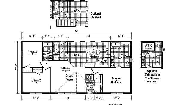 Eastland Concepts Ranch / 28563H Layout 148329