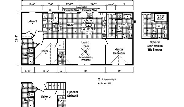 Eastland Concepts Ranch / 28563J Layout 148330