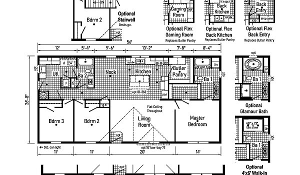 Eastland Concepts Ranch / 28563E Layout 148332