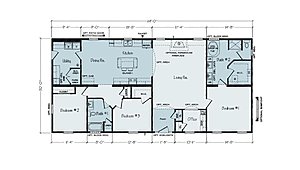 Rochester Homes / Roosevelt JR4A-30 Layout 91118