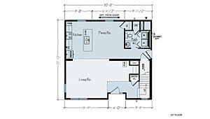 Rochester Homes / Adelyn TS17-28 Layout 91140