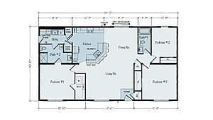 Rochester Homes / Allen Towne JR22-30 Layout 91149