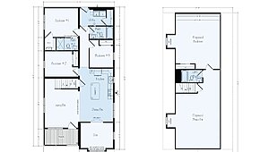 Cape Cod Floor Plans / Tipton C20 Layout 125039