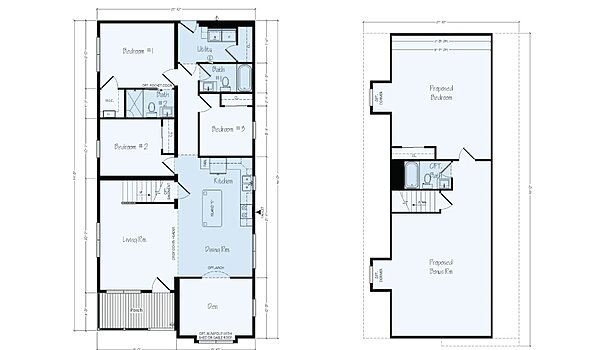 Cape Cod Floor Plans / Tipton C20 Layout 125039