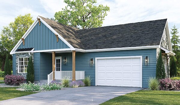 Cape Cod Floor Plans / Skylark C25 Exterior 125044