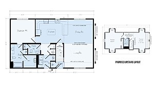 Cape Cod Floor Plans / Norwegian Series C6 Layout 125045