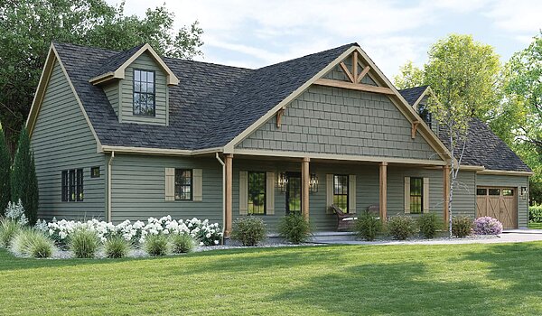 Cape Cod Floor Plans / Martin C26 Exterior 125050