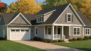 Cape Cod Floor Plans / Huron Series EC16 Exterior 125052