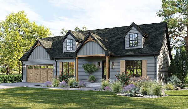 Cape Cod Floor Plans / Egret C23 Exterior 125056