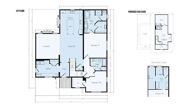 Cape Cod Floor Plans / Avery EC22 Layout 125061