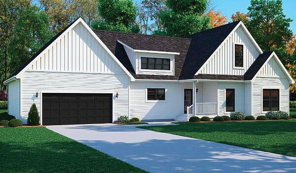 Cape Cod Floor Plans / Avery EC22 Exterior 125062
