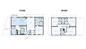 Two-Story Floor Plans / Washington TS20 Layout 125439