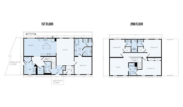 Two-Story Floor Plans / Washington TS20 Layout 125439
