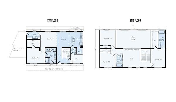 Two-Story Floor Plans / Sandpiper TS21 Layout 125445