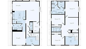 Two-Story Floor Plans / Portsmouth TS8 Layout 125447