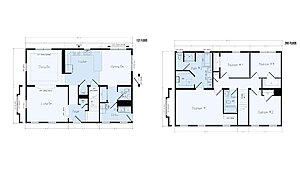Two-Story Floor Plans / Palm Terrace TS7 Layout 125449