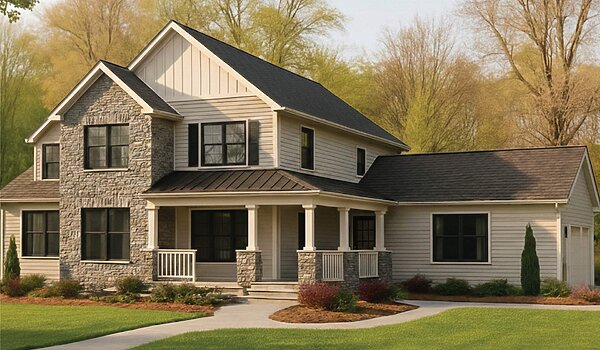 Two-Story Floor Plans / Hyde Park TS16 Exterior 125458