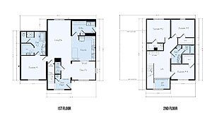 Two-Story Floor Plans / Hyde Park TS16 Layout 125457