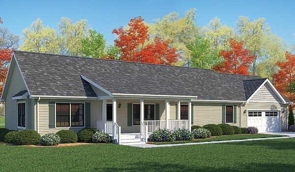 Ranch Floor Plans / St. Paul R40 Exterior 126397