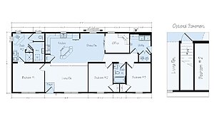 Ranch Floor Plans / St. Paul R40 Layout 126396