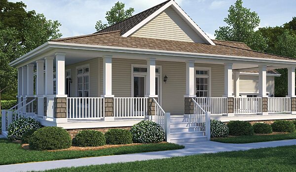 Ranch Floor Plans / Wayne R44 Exterior 126401