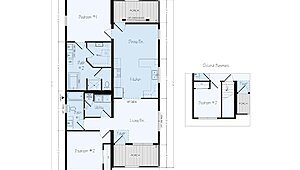 Ranch Floor Plans / Silver Grove R42 Layout 126402