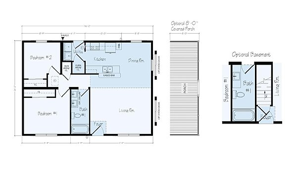 Ranch Floor Plans / Rudy R32 Layout 126404