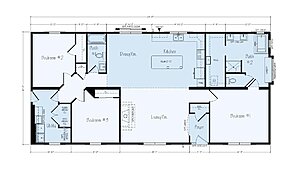Ranch Floor Plans / Patriot JR13 Layout 126412