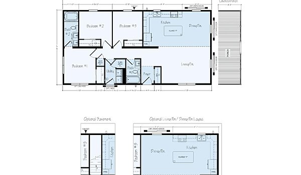 Ranch Floor Plans / Newport R8 Layout 126418