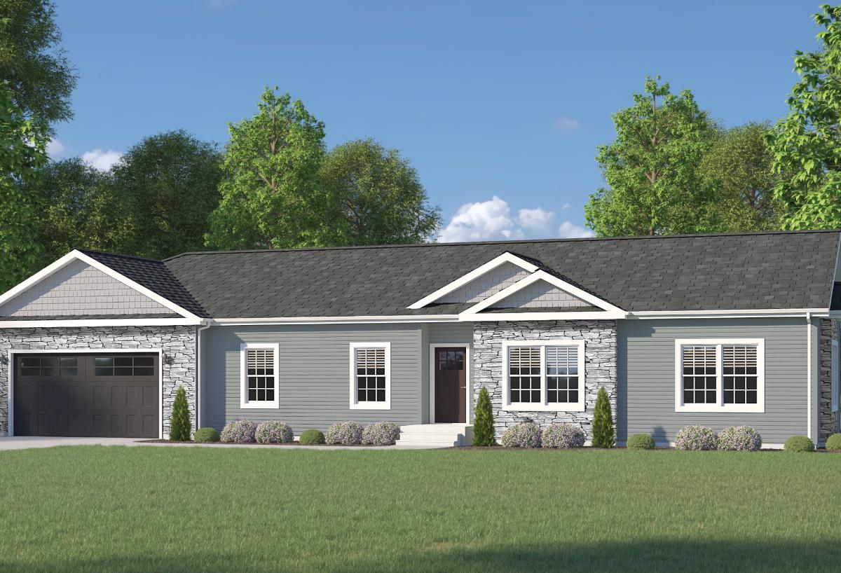 Ranch Floor Plans Monroe R47 from Sunrise Housing of Iowa Falls