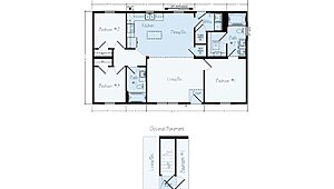 Ranch Floor Plans / Madison R37 Layout 126425
