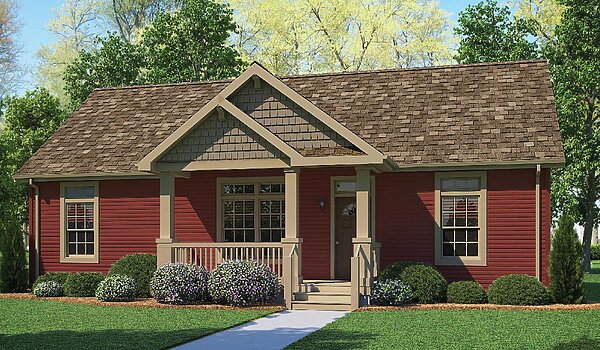 Ranch Floor Plans / Madison R37 Exterior 126426