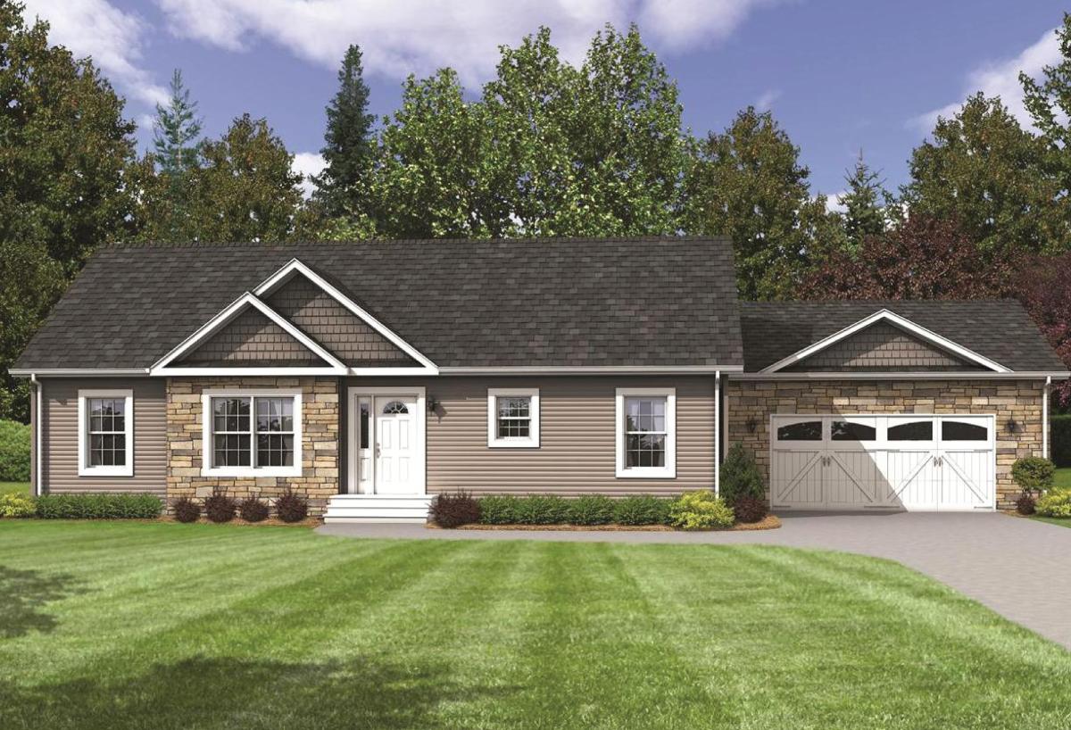 Ranch Floor Plans / Liverpool R27 by Sunrise Housing of Iowa Falls ...