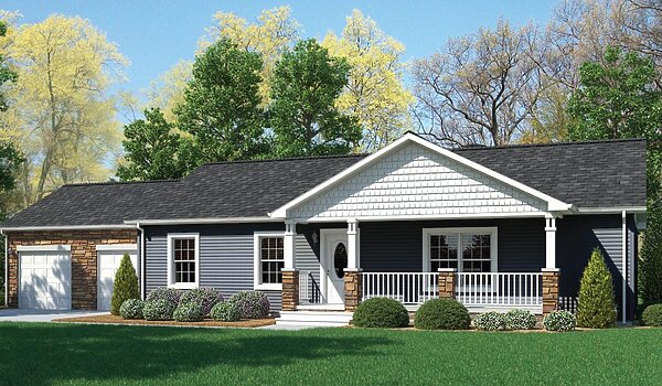 Ranch Floor Plans / Lincoln JR36 Exterior 126430