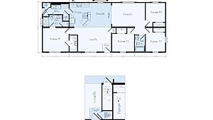Ranch Floor Plans / Lakeland R41 Layout 126431