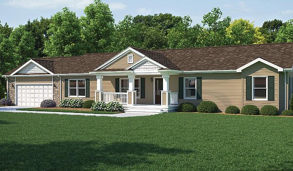 Ranch Floor Plans / Lakeland R41 Exterior 126432