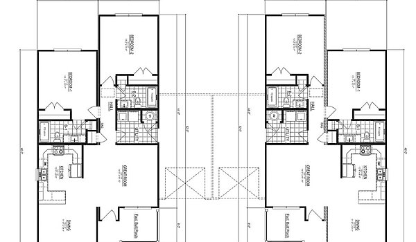 Landmark / George Mason Duplex Layout 108412