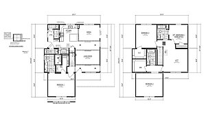 Nationwide Homestead / Farmhouse VI Two Story Layout 108469